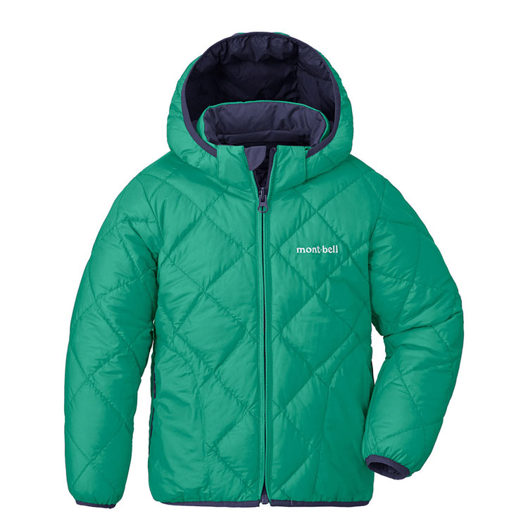 モンベル mont-bell （キッズ）リバーシブル ダウンパーカ Kid's 100