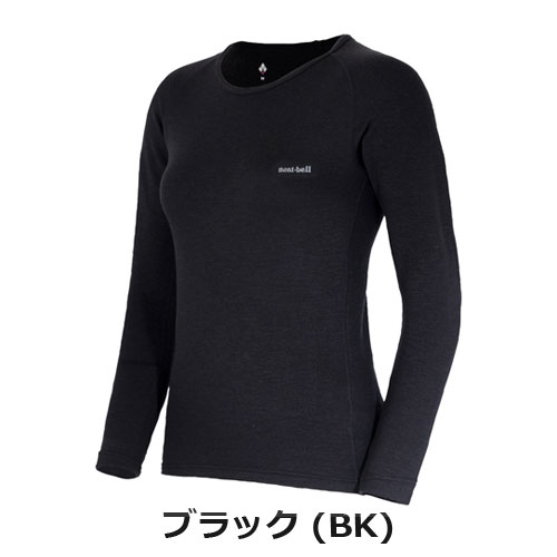 モンベル mont-bell スーパーメリノウール EXP.プラス ラウンドネック