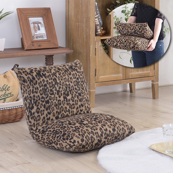 イタリア製 レオパード チェア 椅子 一脚 イタリア製 レオパード