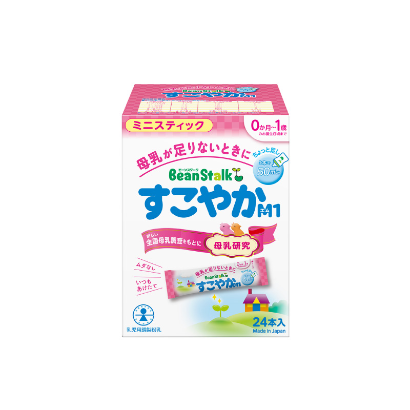 定期購入】すこやかM1(スティック)13g×18本 6箱セット｜雪印ビーン