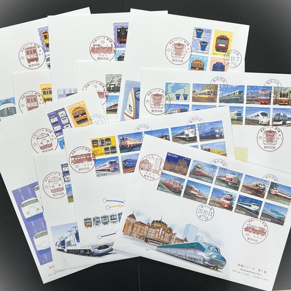 FDC 初日カバー通常版1650枚 大判74枚 20世紀デザイン切手シリーズ