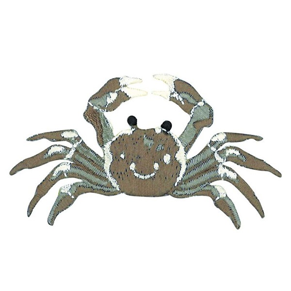 ワッペン 『図鑑コレクション シャンハイガニ ZCW-02』 ソーイング