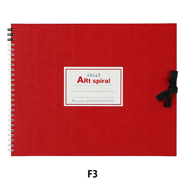 画用紙 『スケッチブック アートスパイラル F3 画用紙 厚口 S313-01