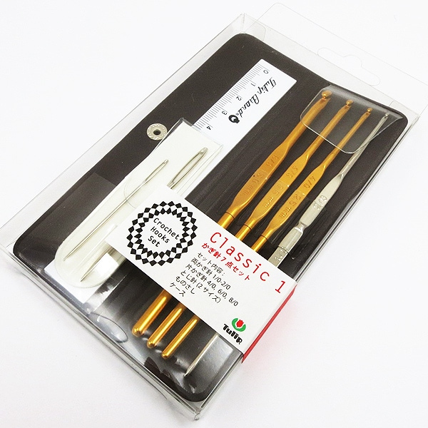 編み針 『かぎ針 7点セット TCK-001』 Tulip チューリップ 毛糸_,編物