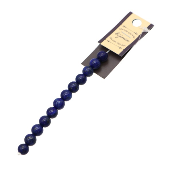 ビーズセール】 アクセサリー素材 『天然石ラウンド ラピスラズリ 約