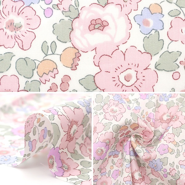 数量5から】 生地 『LIBERTY リバティプリントリバティタナローン