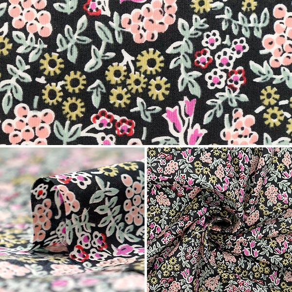 数量5から】 生地 『リバティ・ファブリックス タナローン ベリー