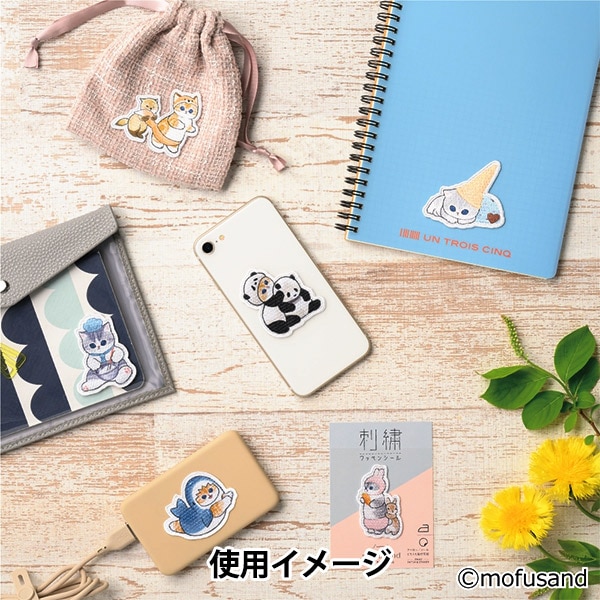 ワッペン 『刺繍ワッペンシール パンダにゃん UTN262』 雑貨,ワッペン