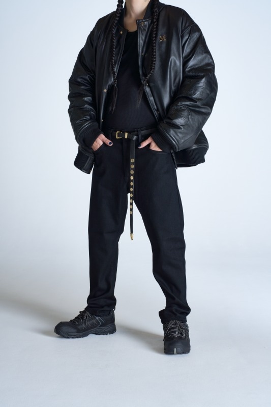 ALPHA INDUSTRIES MATIN AVENIR MA-1 パフィジャケット ブラック