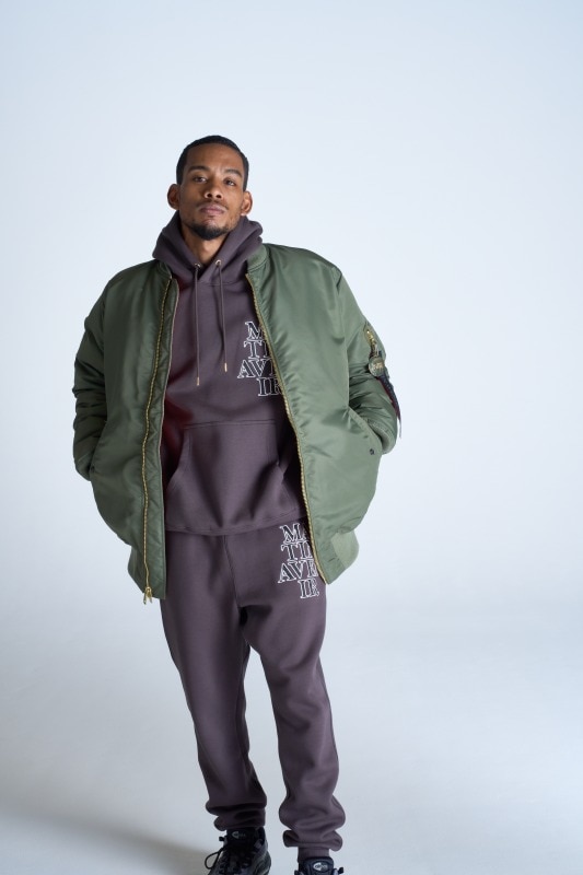 ALPHA INDUSTRIES MATIN AVENIR MA-1 パフィジャケット カーキ