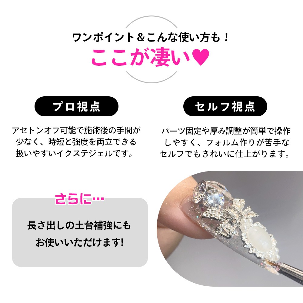 NON WIPE EX #3【コンテナ】15g・5g | CLEAR （クリア）,#3 ノンワイプ