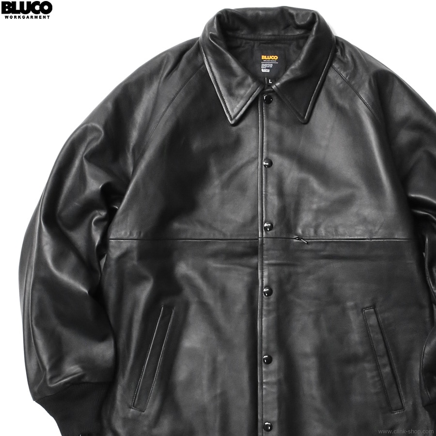 CLINK｜BLUCO LEATHER COACH JACKET (BLACK) [147-31-008]｜東京