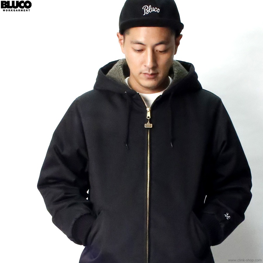 CLINK｜BLUCO WINTER HOODED WORK COAT (BLACK) [147-31-052]｜東京