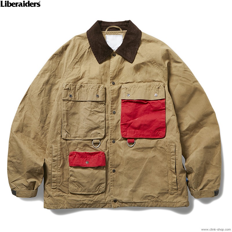 CLINK｜LIBERAIDERS CANVAS HUNTING JACKET (BEIGE) #73001｜東京