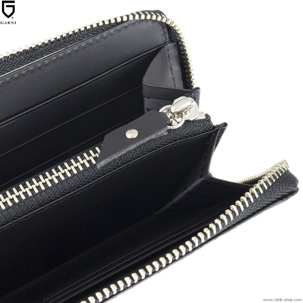 CLINK｜GARNI SIGN ZIP LONG WALLET (BLACK) [GL20007]｜東京・吉祥寺