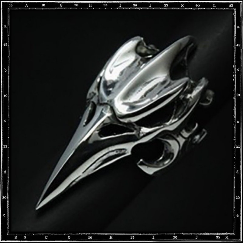 EVIL BIRD SKULL RING | クレイジーピッグ公式オンラインストア リング