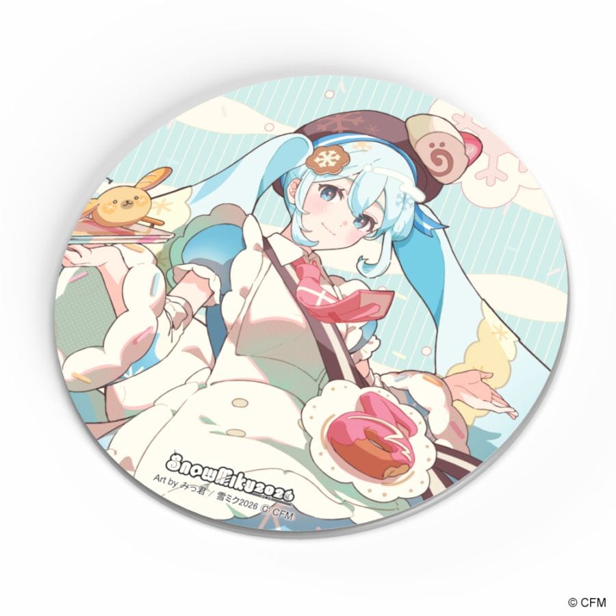 キャラパブ | すべての商品 | SNOW MIKU 2026/コースターパブミラー 雪