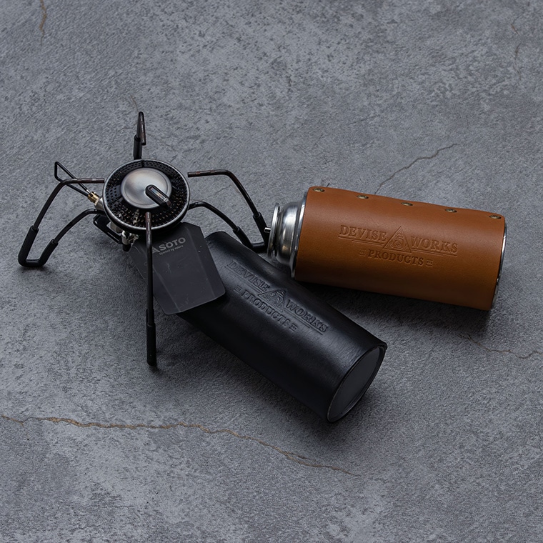 grindlodge × boab leather works CB缶カバー 【公式通販】