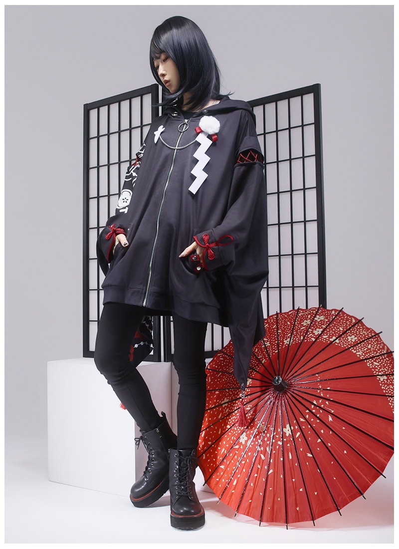 変幻の式神和袖パーカー ｜ Favoriteオリジナル