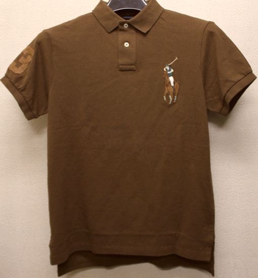 ラルフローレン（Ralph Lauren） レザーBIGポニー＆袖ナンバリング