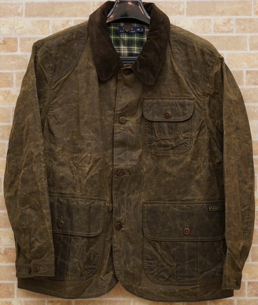ラルフローレン) Ralph Lauren オイル加工 ハンティング ジャケット