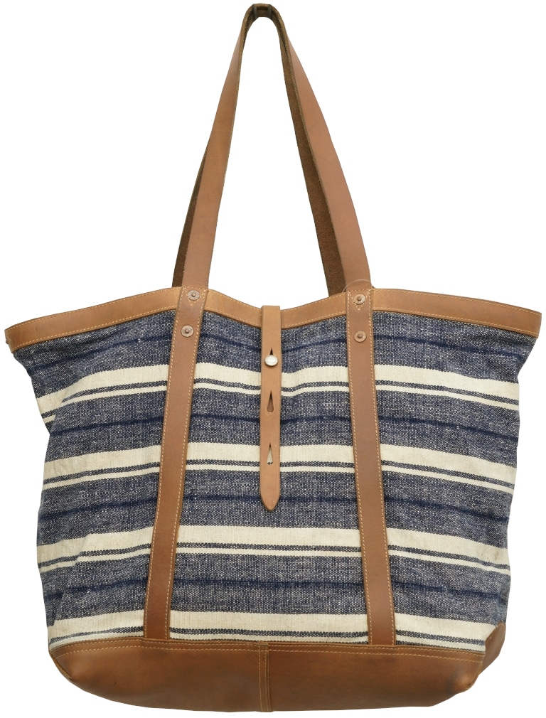 ダブルアールエル) RRL Murphy キャンバス トート 本藍染め インディゴ