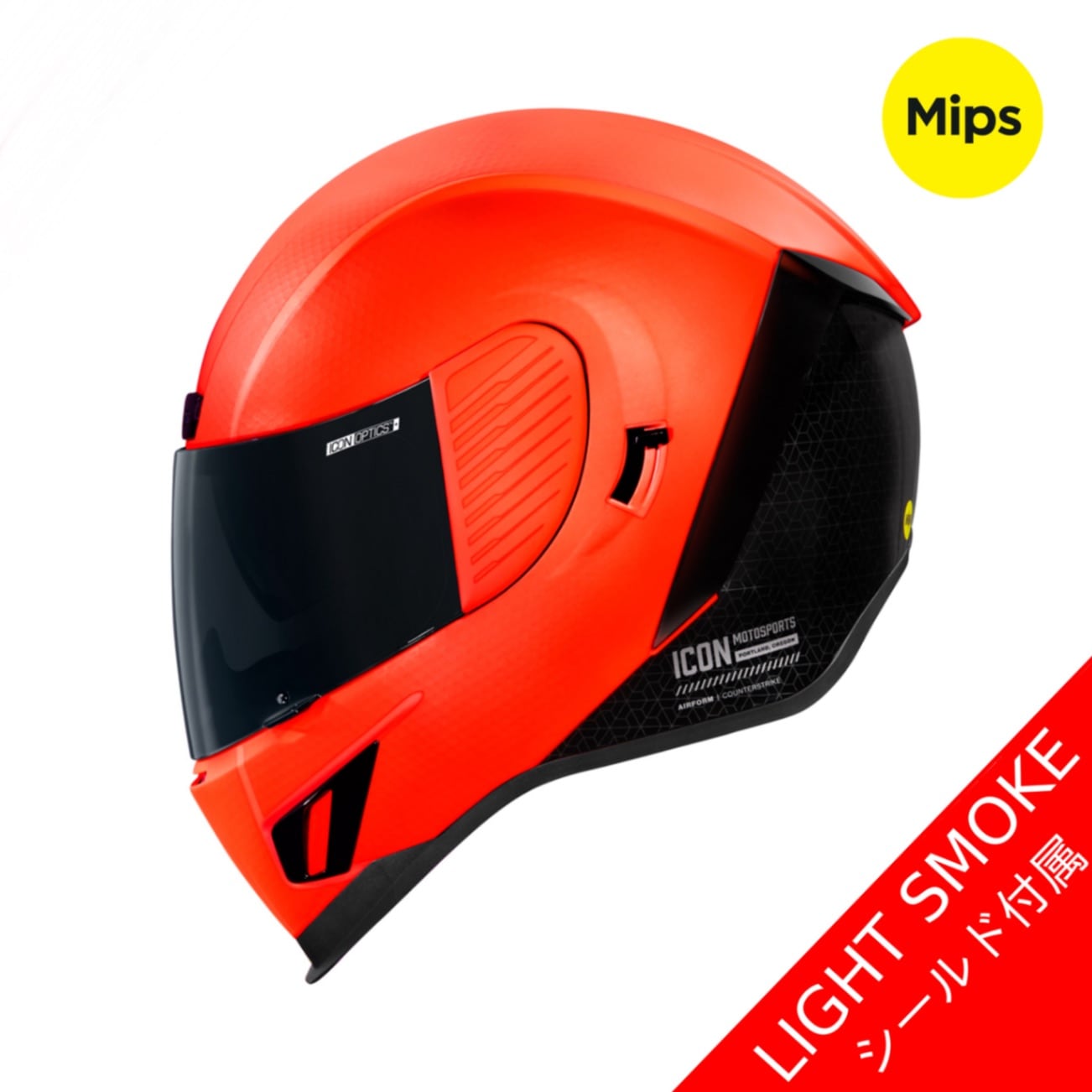 ICON(アイコン)ヘルメット AIRFORM COUNTER STRIKE RED