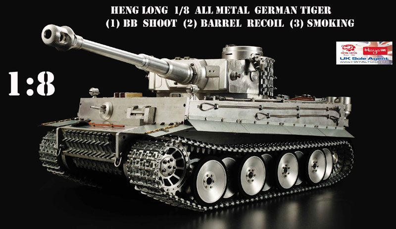 HengLong 1/6 Tiger1 フルメタルRC完成品 HengLong 1/6 Full Metal RC
