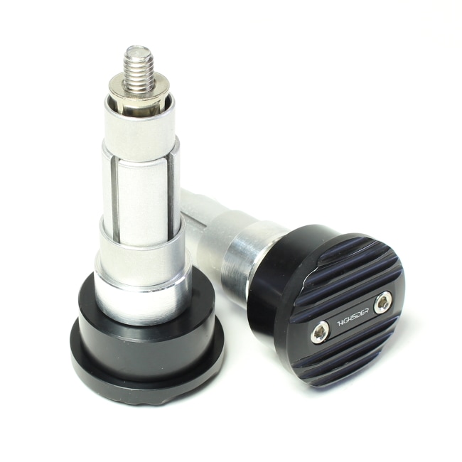 汎用】ウェーブ バーエンドミラー用バーエンド （左右セット