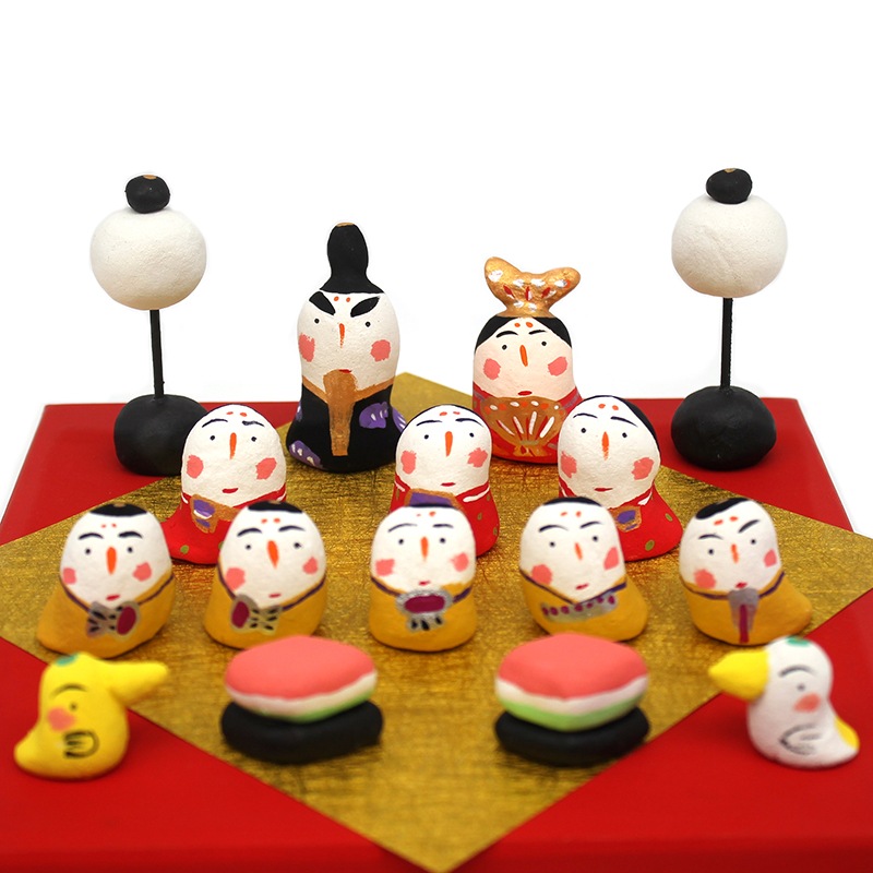 おひなさま十人揃え | すべての商品 | IKUNAS