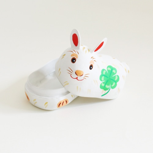 高松張子 干支筥 うさぎ | 住,郷土玩具・人形,張子・つまみ人形 | IKUNAS