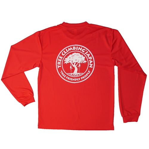 TCJメンバー限定】TCJオリジナルTシャツ吸汗速乾【長袖】赤 | TREE