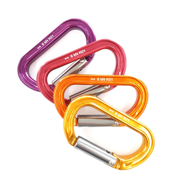 AH ツールミニカラビナ ロック無し イエロー | TREE CLIMBING WORLD