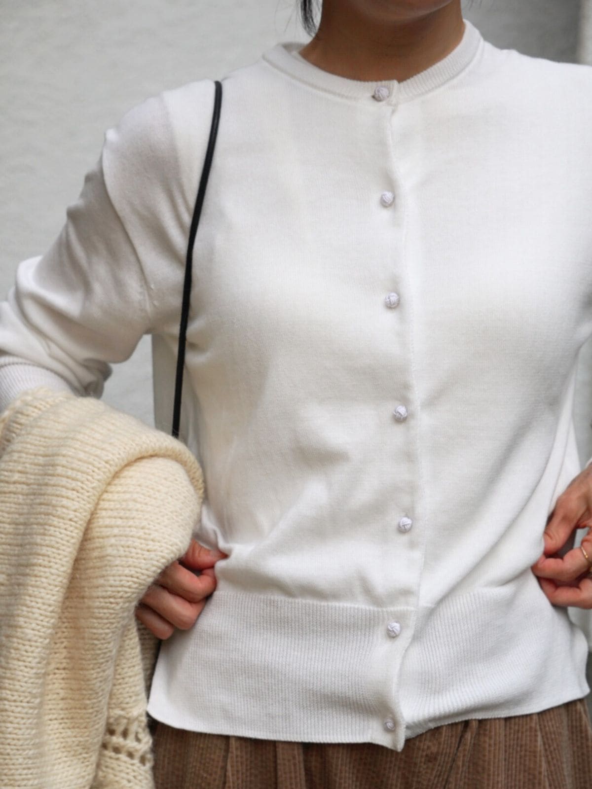 mi-molletコラボ】カーディガン | TOPS | ko by keiko.okamoto | 公式