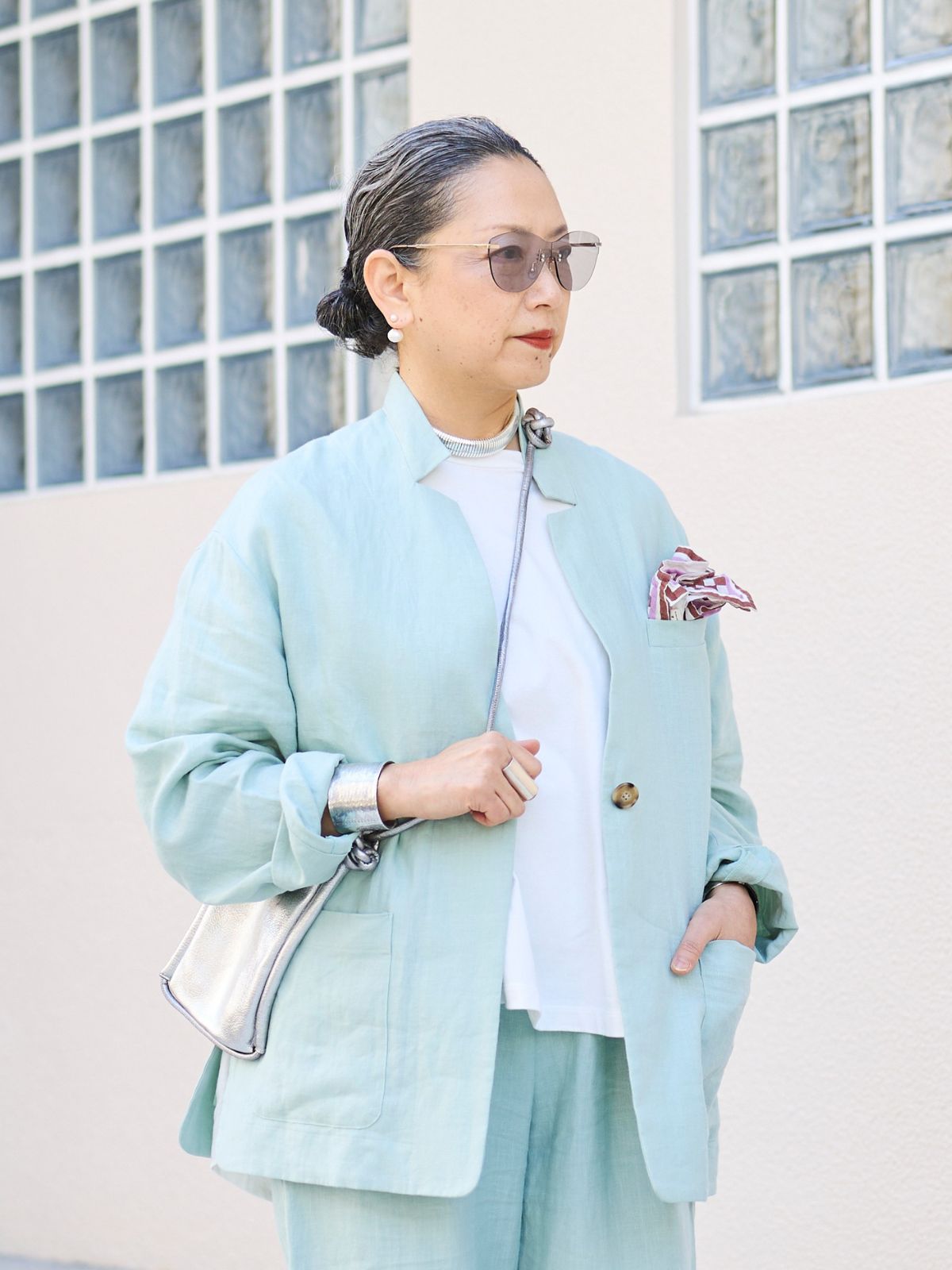 残りわずか】カラーリネンジャケット | OUTERS | ko by keiko.okamoto