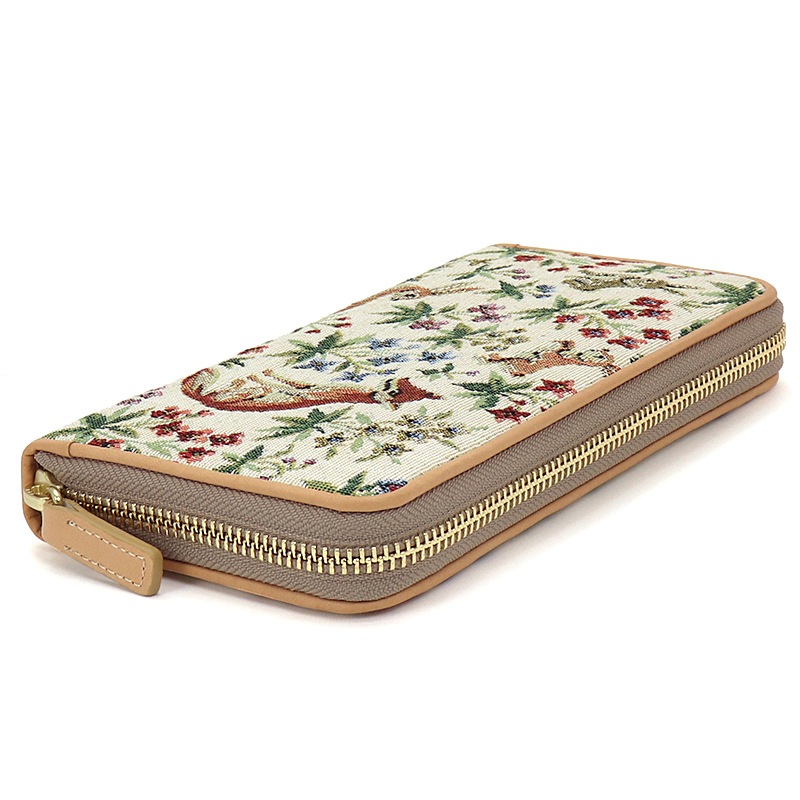 コケット Coquette ラウンドジップ ゴブラン Round Zip ラウンド