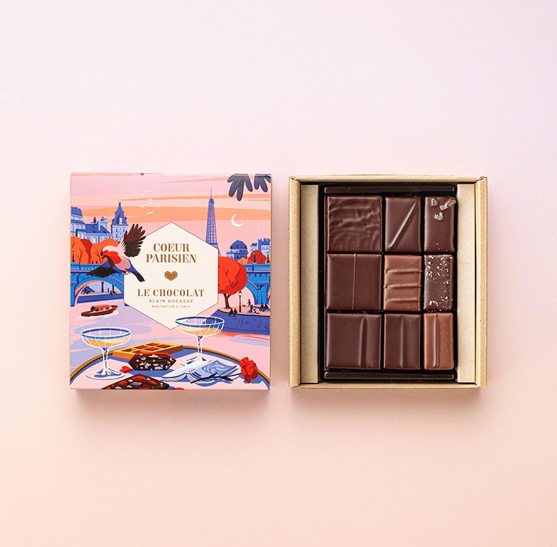 季節限定パッケージ】プラリネ・ア・ランシエンヌ 詰め合わせ 5個入り