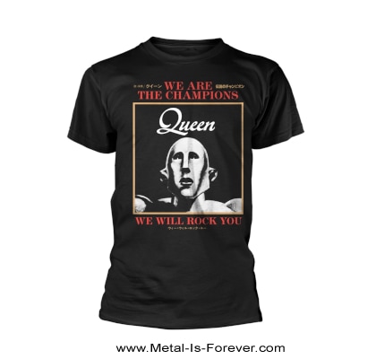 QUEEN (クイーン) We Are The Champions 「伝説のチャンピオン」 T