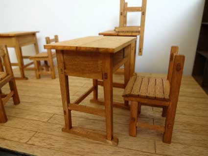 cobaanii工房 1/12スケール 昭和の学校 木の床023 | すべての商品
