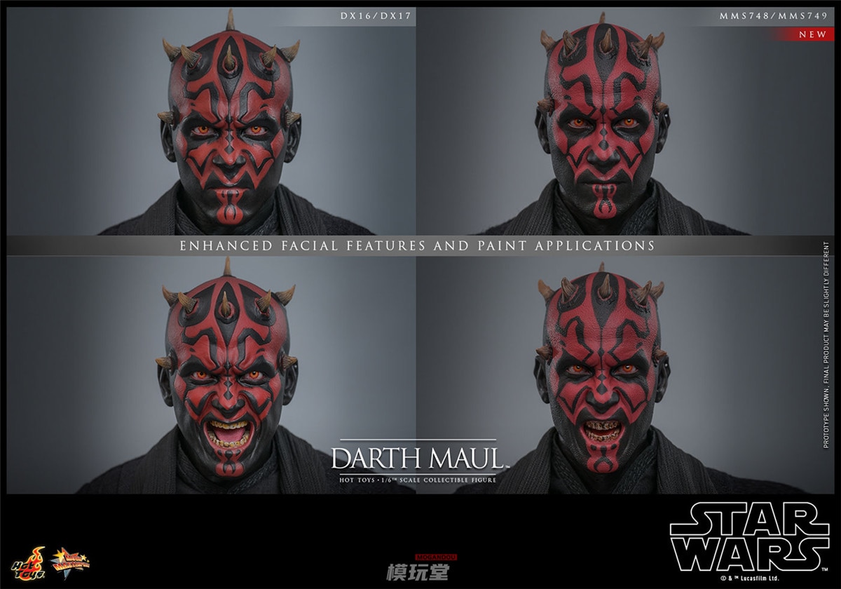 ホットトイズ 1/6 スター・ウォーズ エピソード1 ダース・モール（2.0