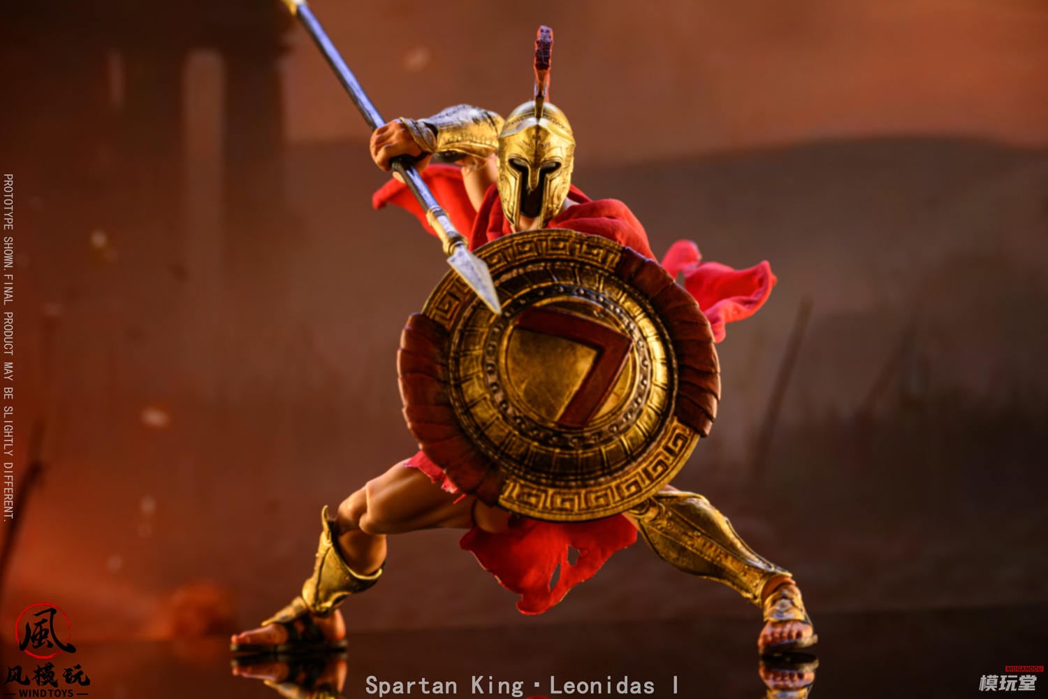 予約 Wind Toys 1/12 「永遠の戦魂」シリーズ スパルタ王 レオニダス