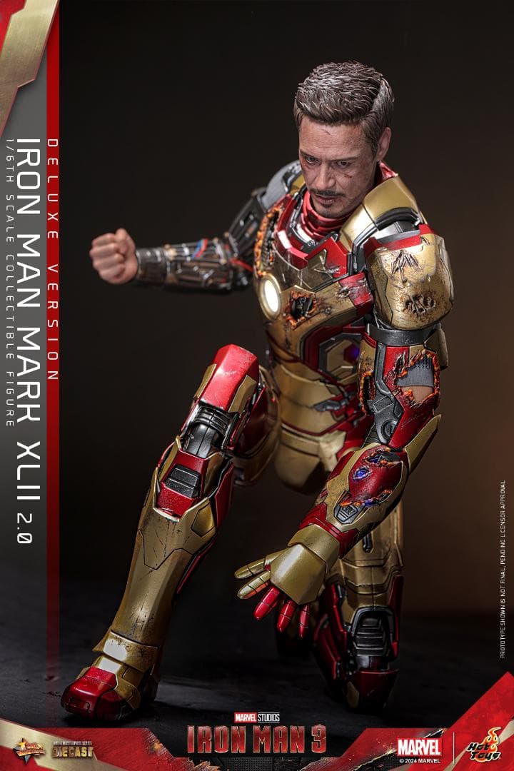 ホットトイズ 1/6 『アイアンマン3』 アイアンマン・マーク42 2.0 DX版