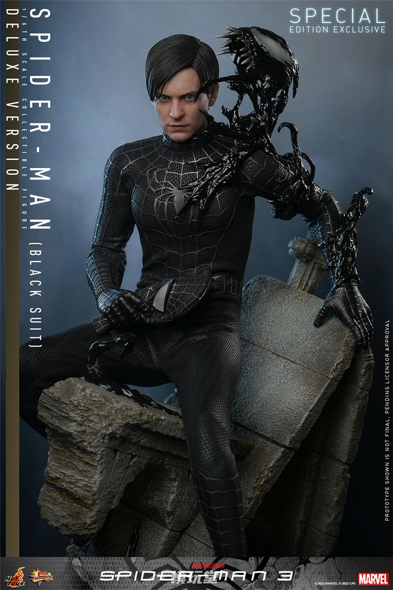 ホットトイズ 1/6 『スパイダーマン3』 スパイダーマン（ブラック