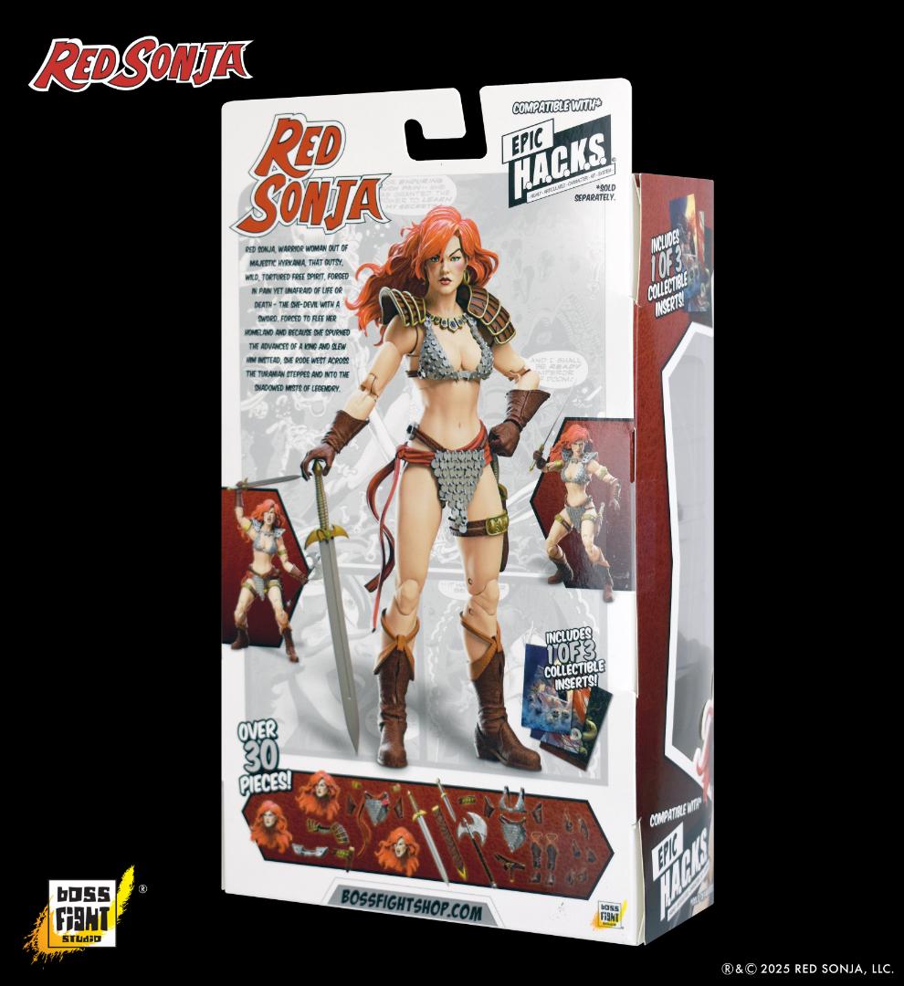 Boss Fight Studio 1/12 レッドソニア DX.Ver Red Sonja Deluxe
