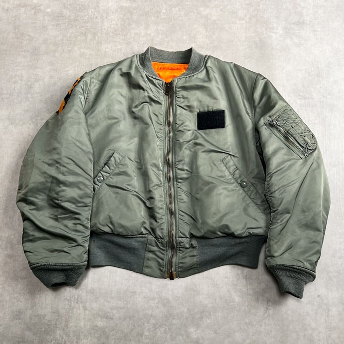 60'S USAF MA-1 MIL-J-8279D Flight Jacket SIZE/L | 【USED.VINTAGE