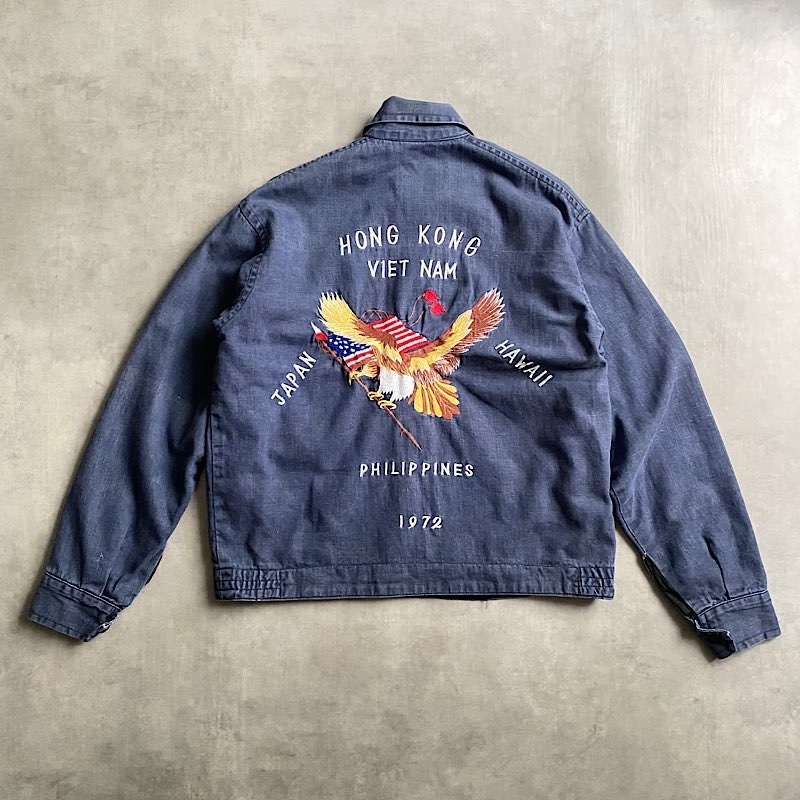 60'S DENIM SOUVENIR TOUR JACKET L 60年代 デニム スーベニア ツアー