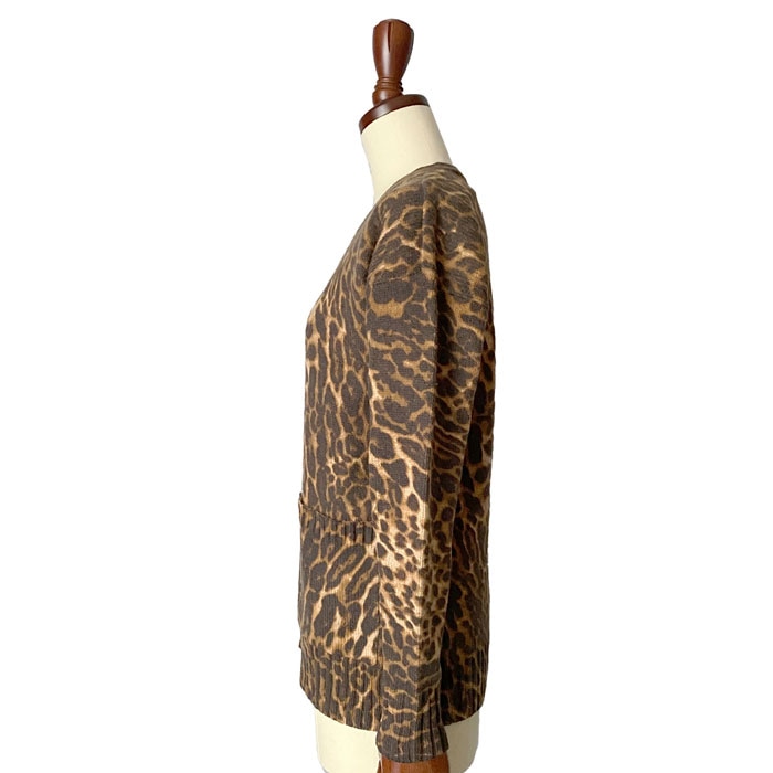 ローレン ラルフローレン レディース レオパード柄 ニット