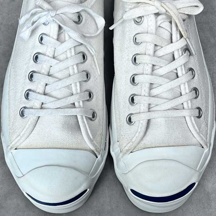 90's CONVERSE JACK PURCELL DEAD STOCK Made in USA WHITE/5.5(24.5cm