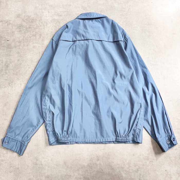 VINTAGE 60-70'S McGREGOR SCOTTISH DRIZZLER JACKET Made in USA BLUE