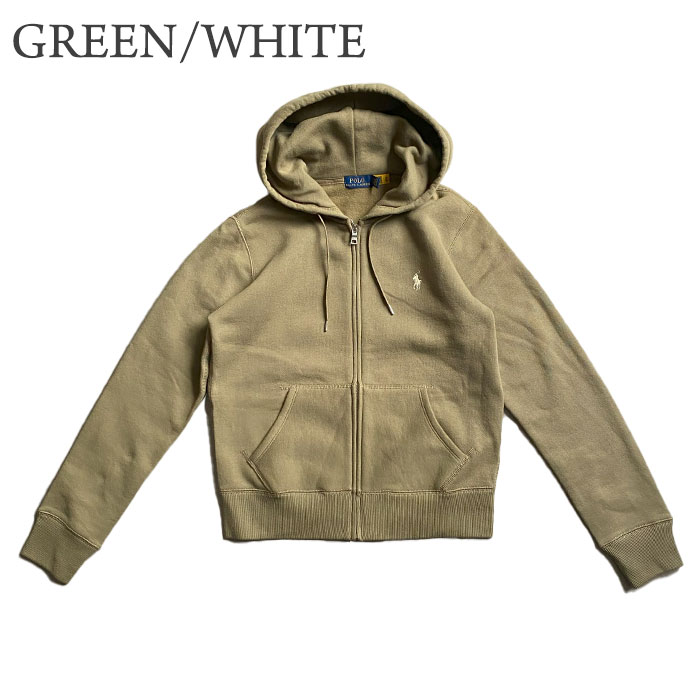 ポロ ラルフローレン レディース ジップアップパーカー スウェット